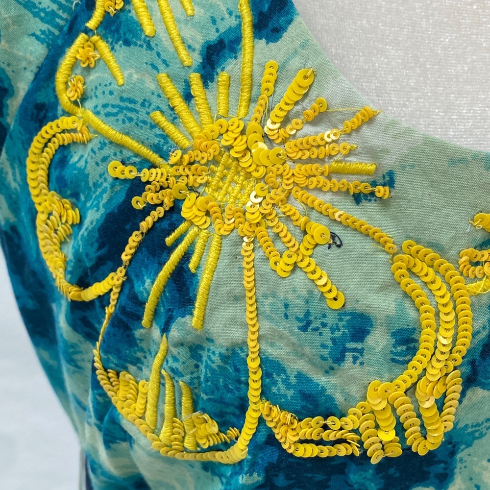 Anthropologie Knotted Poppies Dress by Floreat - Picture 4 of 9